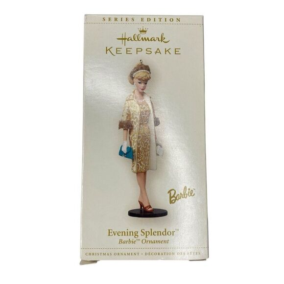 Evening Splendor BARBIE 13th in series Hallmark Ornament - Picture 2 of 6